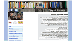 Desktop Screenshot of andregiordan.com
